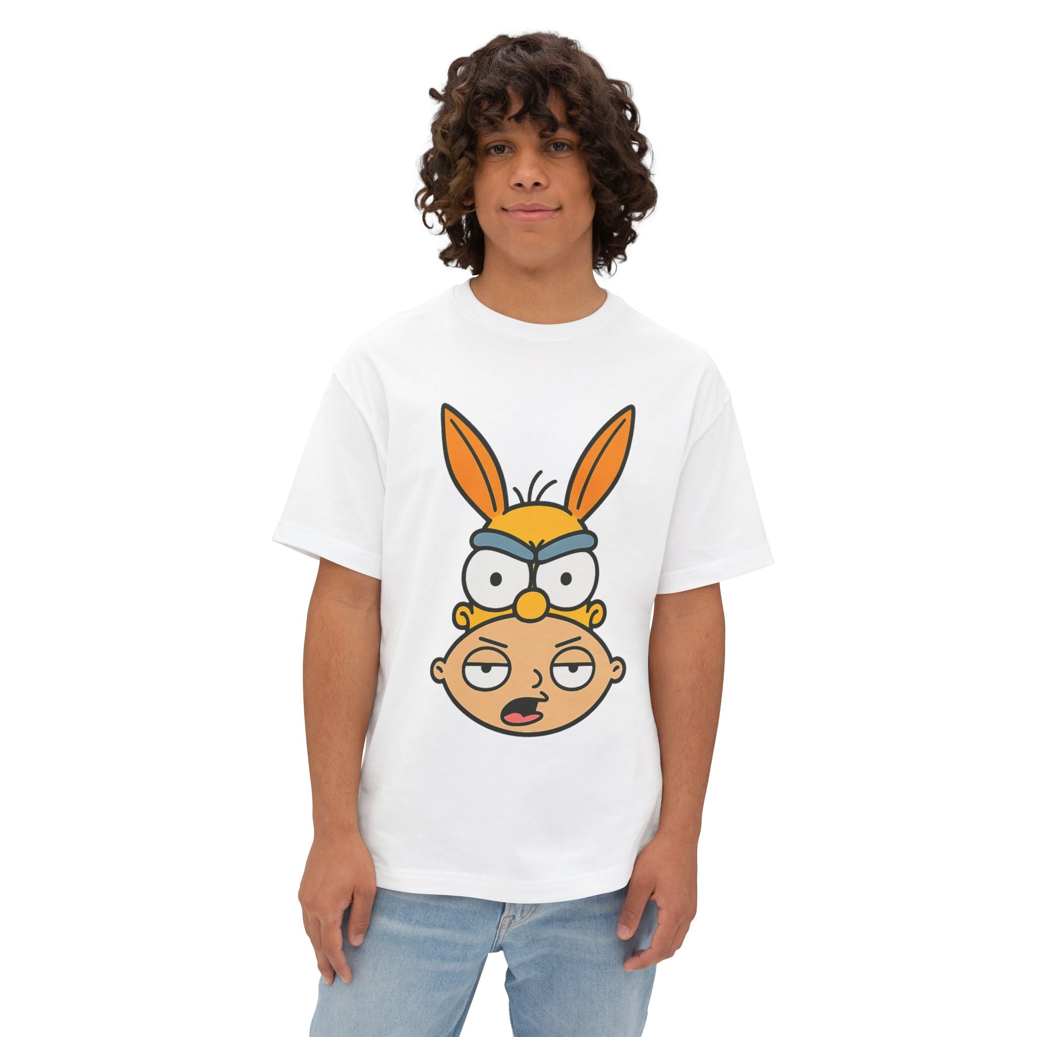 Cartoon Chaos - boxy tee – Shine&Repeat